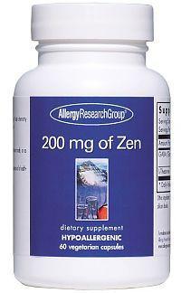 200mg of Zen, 60ct Caps by Allergy Research Group