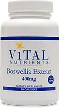 Boswellia Extract 400mg VEG 90ct by Vital Nutrients