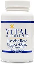 Licorice Extract 400mg 90ct by Vital Nutrients