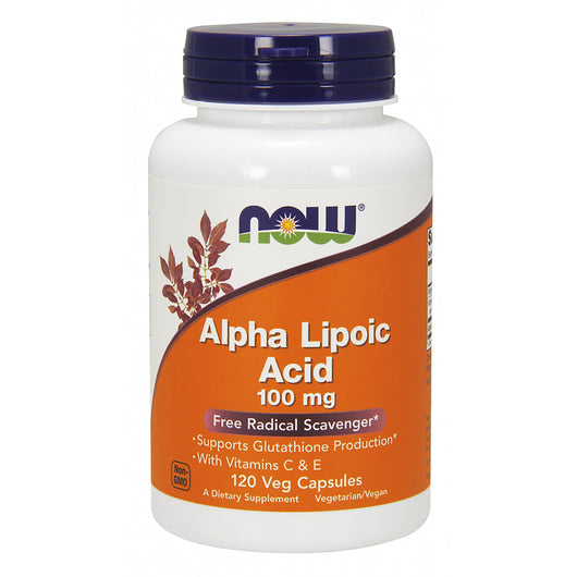 Alpha Lipoic Acid 100 mg 120 vcaps by NOW Foods
