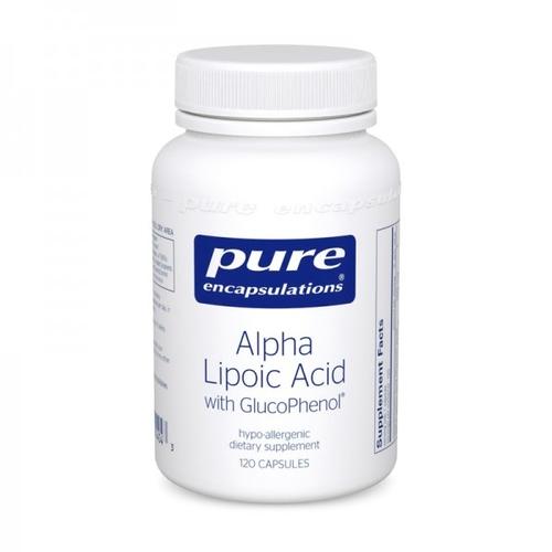 Alpha Lipoic Acid with GlucoPhenol 120ct by Pure Encapsulations