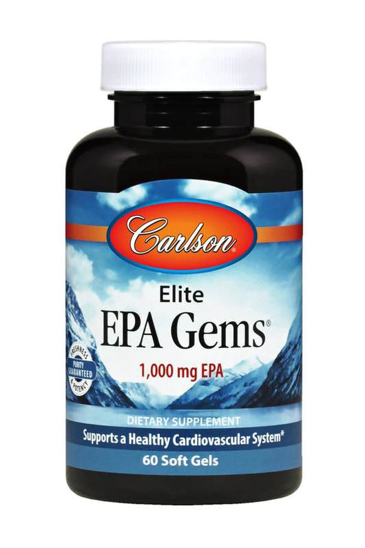 Elite EPA Gems 60 softgels by Carlson Labs