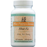 Shao Fu Zhu Yu Tang 120 caps by Blue Poppy
