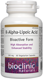 R-Alpha-Lipoic Acid 100mg 60 vcaps by Bioclinic Naturals