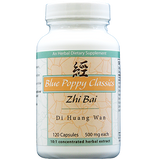 Zhi Bai Di Huang Wan 120 caps by Blue Poppy