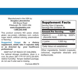 C/Lysine Plus 120ct by Douglas Labs