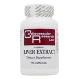 Liver Extract 550 mg 90 caps by Ecological Formulas