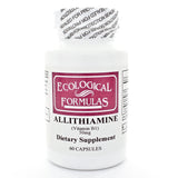 Allithiamine 50 mg 60 caps by Ecological Formulas
