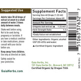 Oregano Leaf 4oz by GAIA Herbs