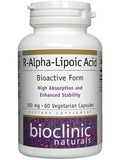 R-Alpha-Lipoic Acid 100mg 60 vcaps by Bioclinic Naturals