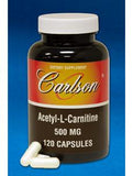 Acetyl L-Carnitine 500 mg 120 caps by Carlson Labs