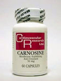 Carnosine 50 mg 60 caps by Ecological Formulas