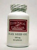 Flax Seed Oil (Organic) 90 gels by Ecological Formulas