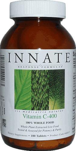 Vitamin C-400 180 tabs by Innate Response