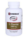 L-Taurine 1000 mg 100 caps by Kirkman Labs