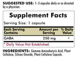 GABA 250 mg 150 caps by Kirkman Labs