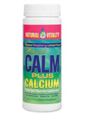 Natural Calm + Calcium Rasp-Lemon 8oz by Natural Vitality