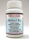 Methyl B12 1000 mcg 100 loz by Protocol For Life Balance