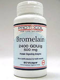Bromelain 2400 GDU/g 500 mg 90 vcaps by Protocol For Life Balance