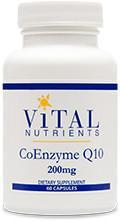 Coenzyme Q10 200mg 60ct by Vital Nutrients
