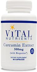 Curcumin Extract 500mg VEG 60ct by Vital Nutrients