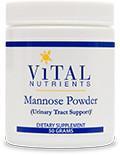 Mannose Powder 50 Grams by Vital Nutrients
