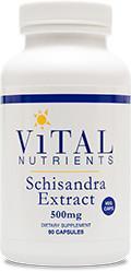Schisandra 500mg VEG 90ct by Vital Nutrients