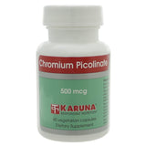 Chromium Picolinate 500 mcg 60 vcaps by Karuna