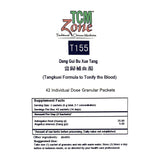 T155 Tangkuei Formula to Tonify the Blood, Dang Gui Bu Xue Tang 42 pkts (granules) by TCMzone