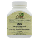 T164 Ginseng, Poria and Atractylodes Formula, Shen Ling Bai Zhu San 100 vcaps by TCMzone