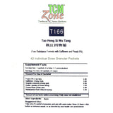 T166 Four-Substance Formula with Safflower and Peach Pit Formula, Tao Hong Si Wu Tang (Granules) 42 pkts by TCMzone