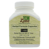 T169 Six-Gentleman Formula with Aucklandia and Amomum, Xiang Sha Liu Jun Zi Tang 100 vcaps by TCMzone