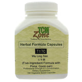 T17 Five-Ingredient Formula with Poria, Wu Ling San 100 vcaps by TCMzone