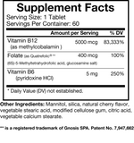 Methyl B12 Plus 5000 mcg (Sublingual( 60 tabs by Biodesign