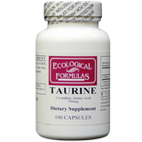 L-Taurine 500 mg 100 caps by Ecological Formulas