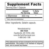 D-Mannose100 caps by Bio-Tech