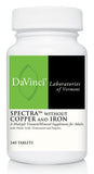 Spectra w/o Cu & Fe 240ct by Davinci Labs